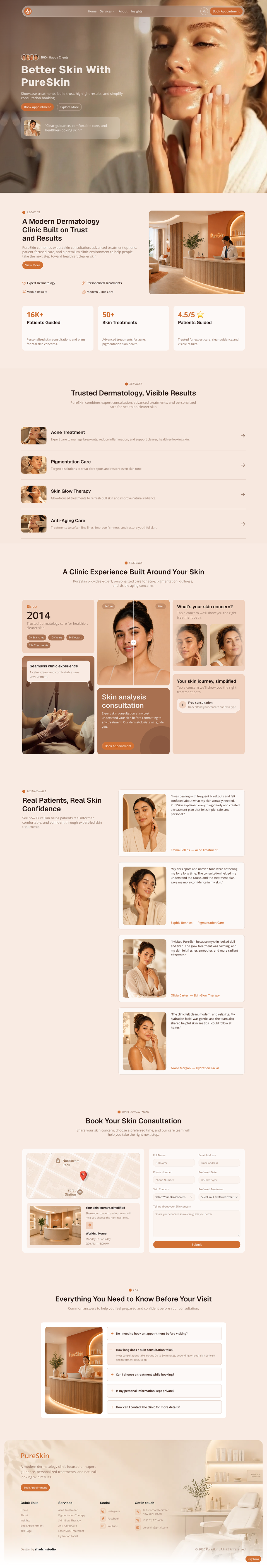 PureSkin - Shadcn UI Skincare template-large-image-1