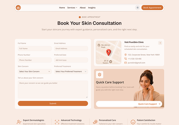 PureSkin - Shadcn UI Skincare template-small-image-4