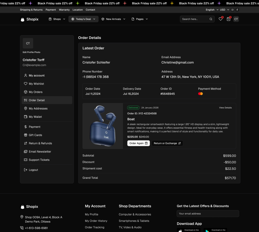 Shopix - Shadcn UI eCommerce Template (Full)-small-image-3