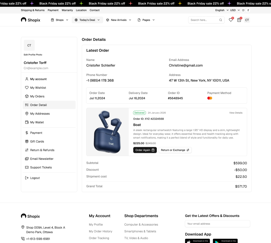 Shopix - Shadcn UI eCommerce Template (Full)-small-image-3