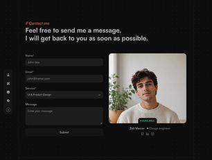 Landing Page Portfolio 2