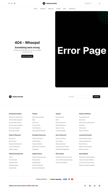 Error Page 5