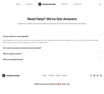 FAQ Page 1