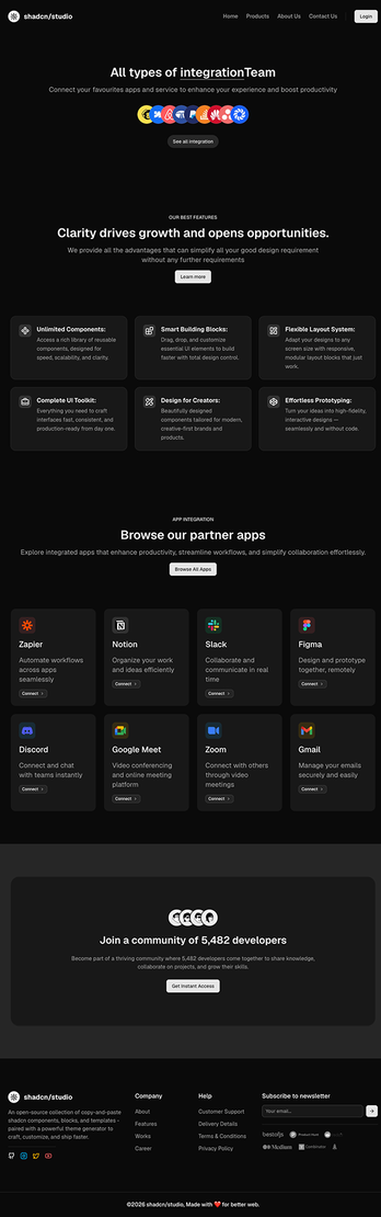 Integrations Page 5