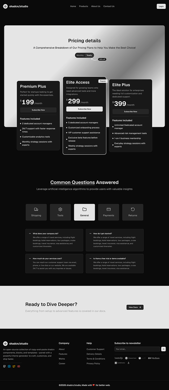 Pricing Page 3