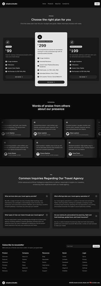 Pricing Page 5