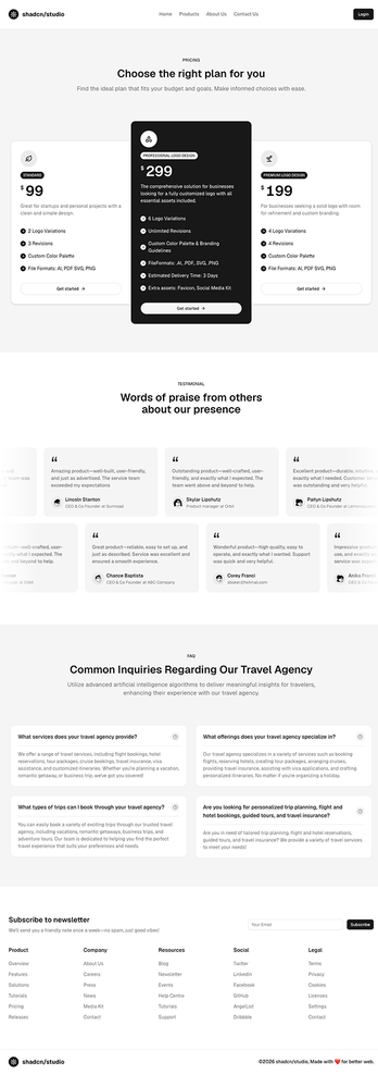Pricing Page 5