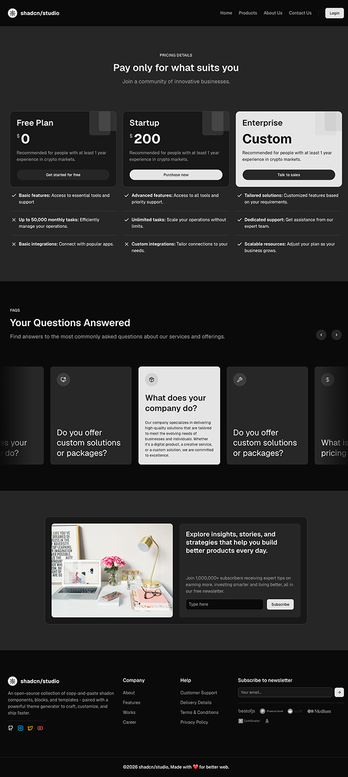 Pricing Page 6