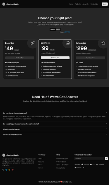 Pricing Page 9