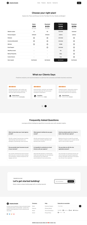 Pricing Page 10