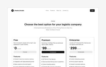 Pricing Pages
