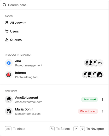 Dashboard snapshot showing onboarding and revenue metrics for a fintech product.