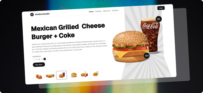 shadcn Studio Interface 1